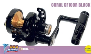 CORAL CF100R BLACK/GOLD από την DBS FISHING